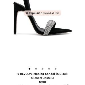 New Michael Costello sandals (7.5)